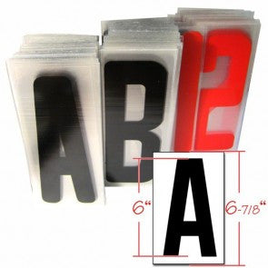 6" Flex Letter Set for Portable Lighted Advertising Signs