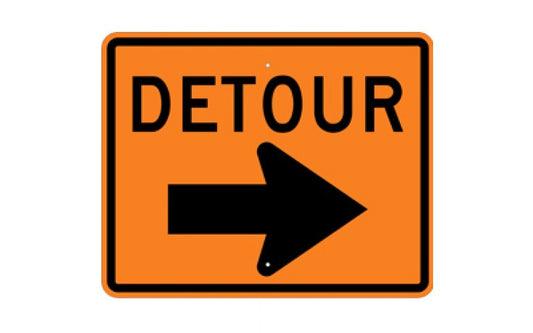 Detour Right