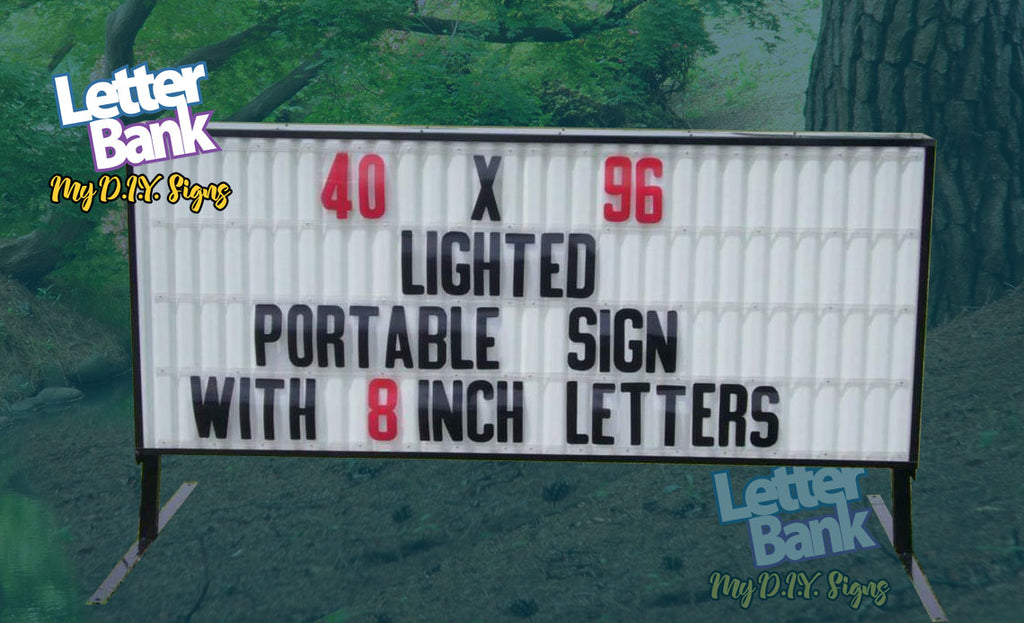 Roadside Readerboard and Marquee Replacement Sign Faces