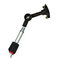 Letter change arm pole, extendible with rubber cup