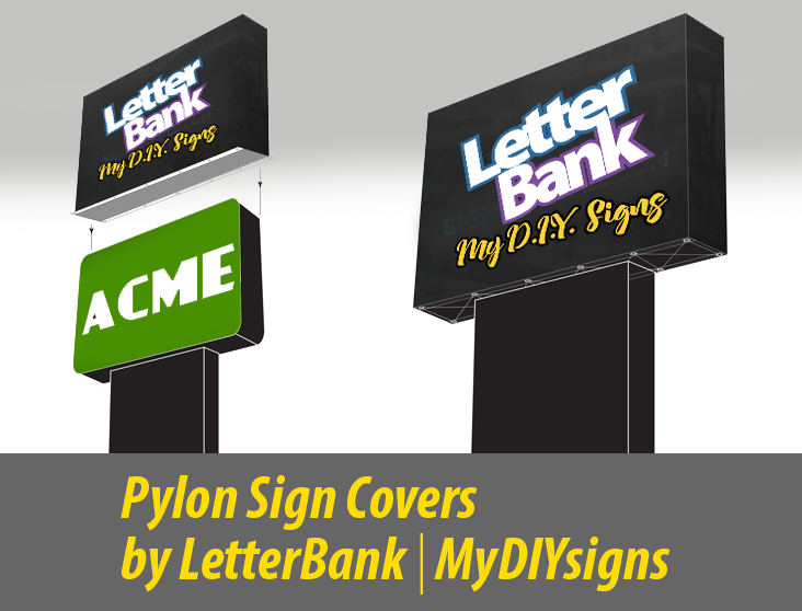 Back Cover Sign Sign Bag Covers – LetterBank | MyDIYsigns