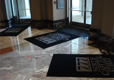 NEW OUTDOOR Logo Floor Mats for doorways, entrances