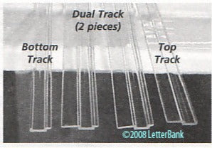Sign Track for Thick Letters (10 foot lengths)
